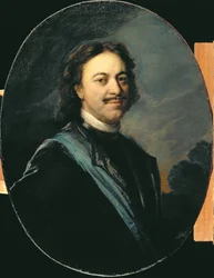 Retrato de Pedro I, después de 1725